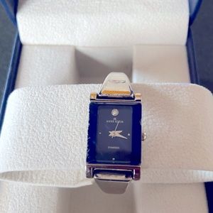 Exquisite Anne Klein watch w Diamond